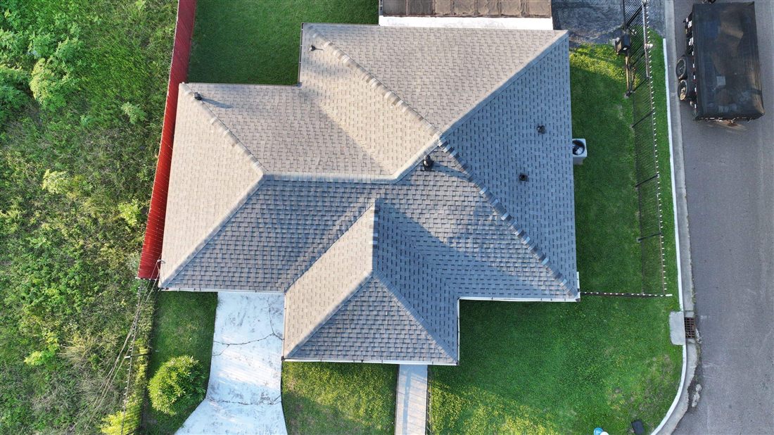 Completed roof replacement on E 31st St, Houston, TX