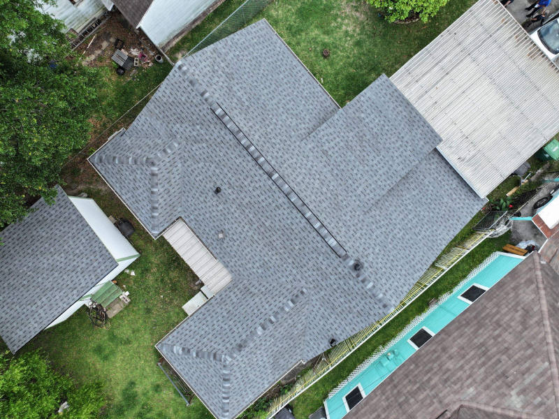 Aging Roof Renewed with Architectural Shingles — Houston, TX