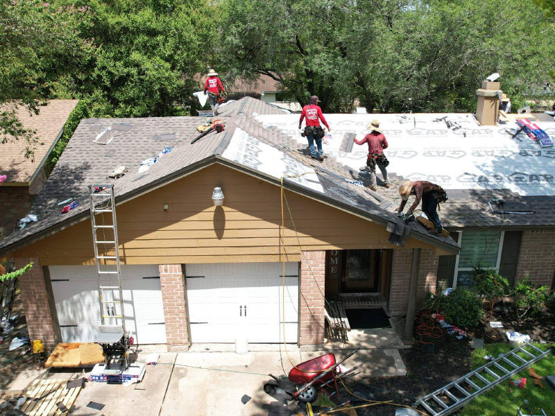 Complete Roof Replacement with Ridge Detail — Humble, TX