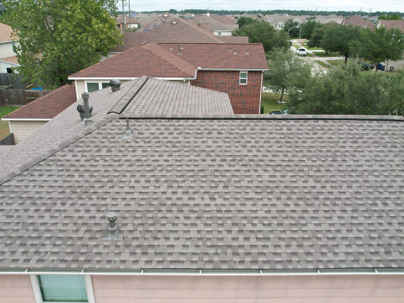 Silver-Gray Roof Replacement, Dry-In to Done — Spring, TX