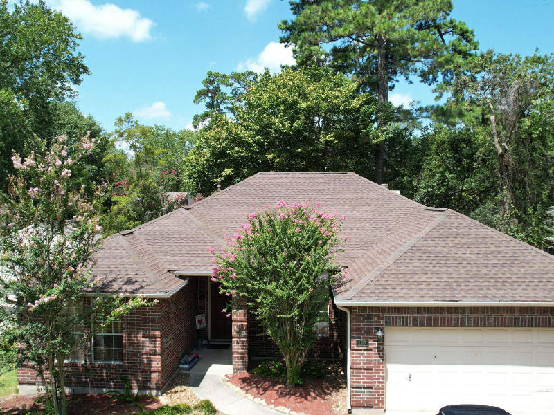Storm-Damaged Deck Rebuilt & New Roof Installed — Spring, TX