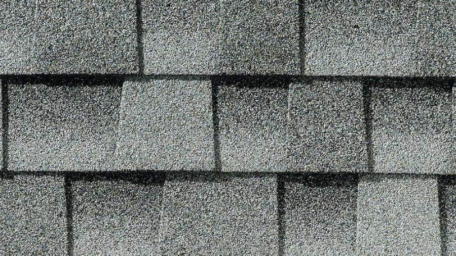 GAF Timberline HDZ Birchwood shingle close-up showing the granule blend